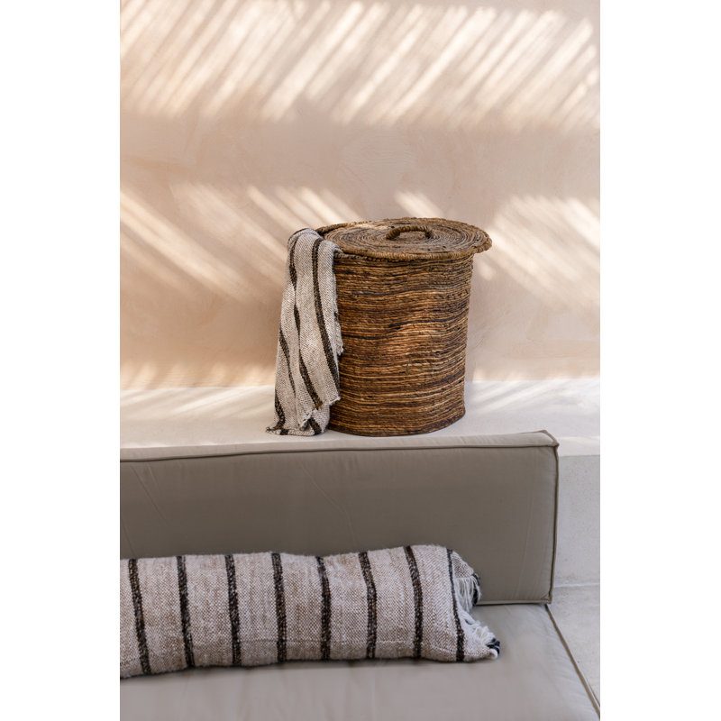 August Grove Decorative Basket, 50cm H x 45cm W x 45cm D