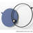 Blue Round Creative Hollow Ring-986655976