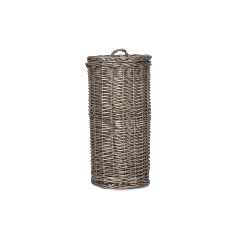 Floresville Wicker Freestanding Toilet Roll Holder