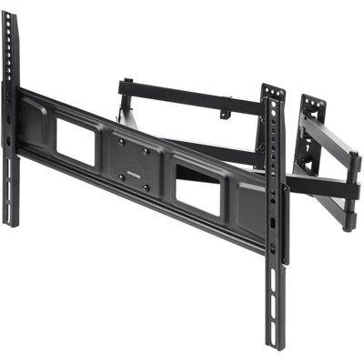 Corner Friendly Full Motion TV Wall Mount – Dual-Arm Bracket for Flat & Curved TVs