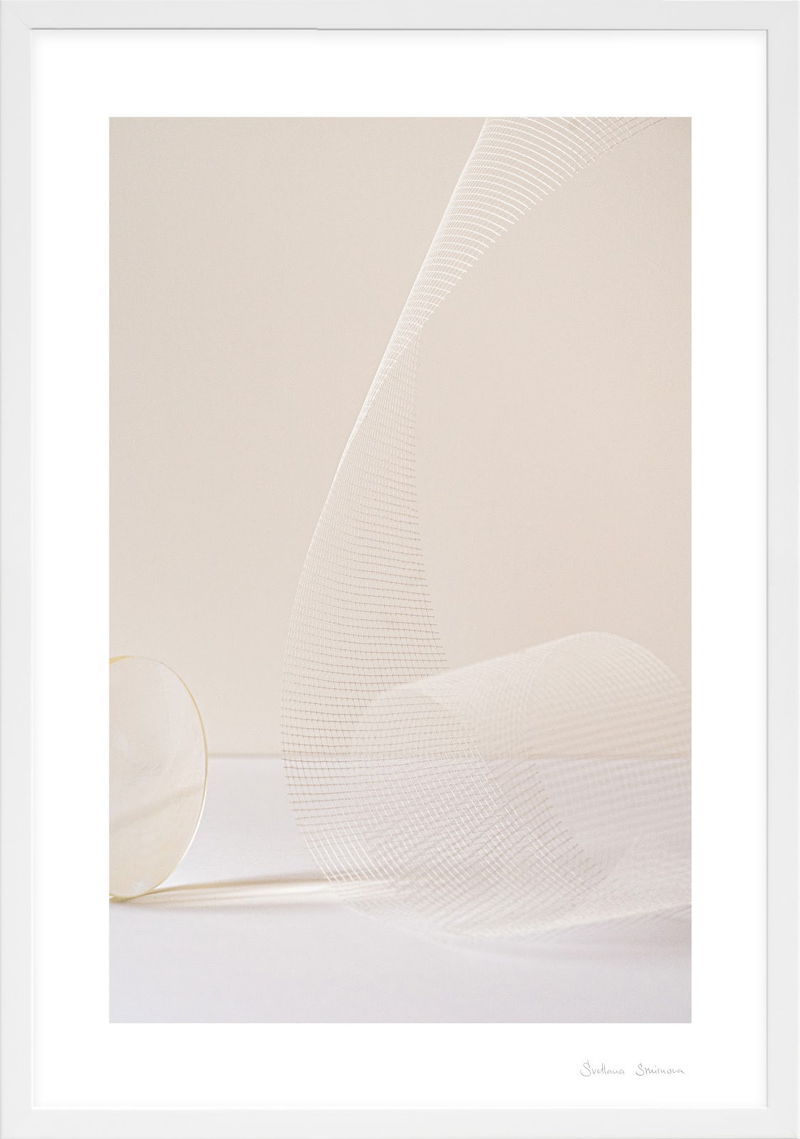 Balance 1 by Svetlana Smirnova, White, 20" H x 14" W x 1.25" D