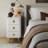 Annie Agripina Solid Wood Nightstands with Faux Leather and Marble Top, 3 Drawers-1397123215-1389989075