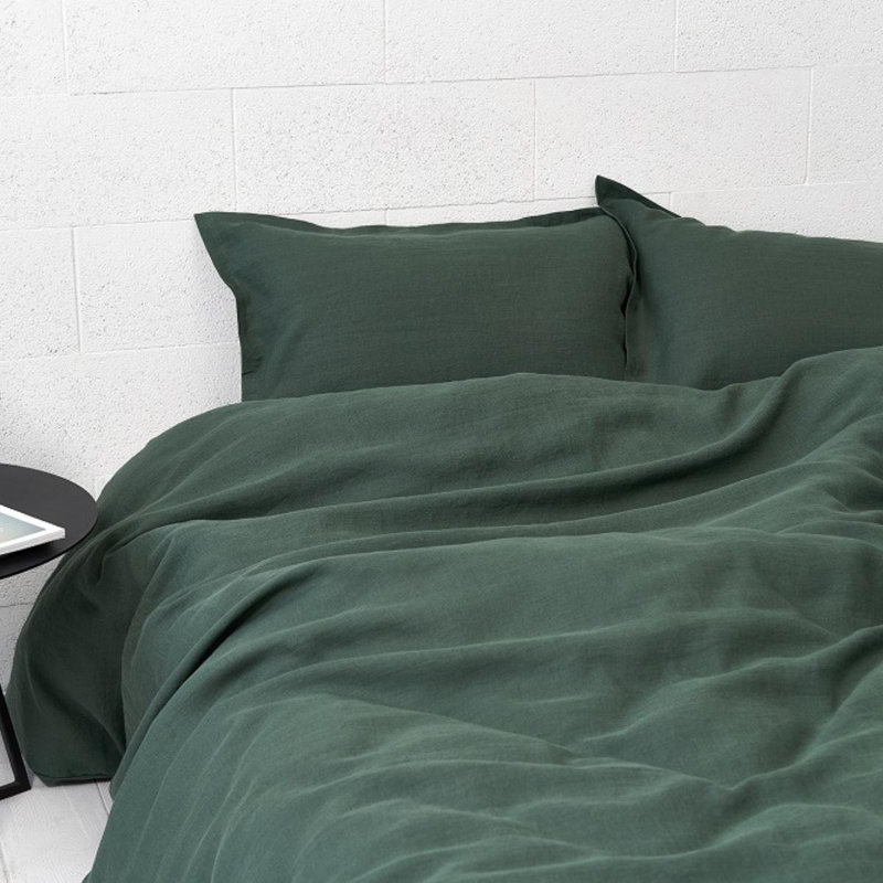 Solid Colour Duvet Cover Set with Pillowcases, Single Duvet Cover + 1 Pillowcase