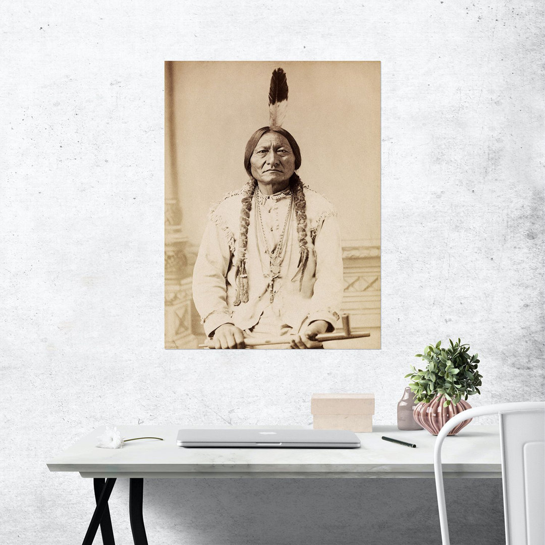 Kunstdruck Sitting Bull, Lakota, 1885