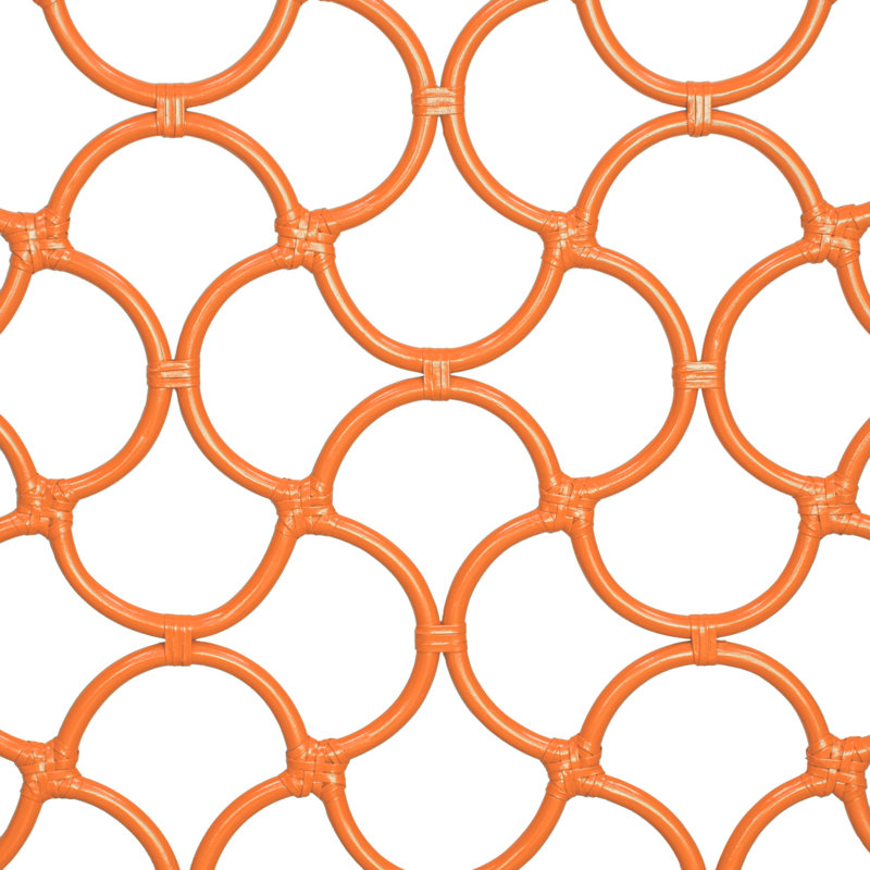 Mar Collection Headboard, Citrus Orange, Queen