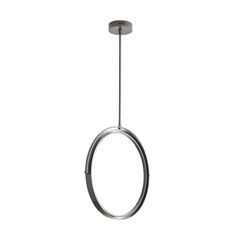 Fisk 1 - Light LED Pendant, Bronze
