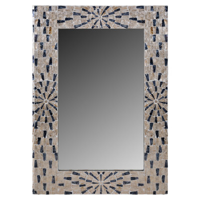 Cryptopodium Engineered Wood Flat Wall Mirror