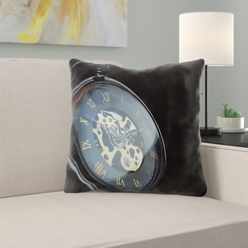 Coussin décoratif pocket watch