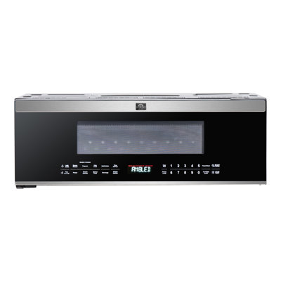 Padula Over the Range Microwave, 30-Inch 1.2 cu.ft., Stainless Steel, 400 CFM, Sensor Cook