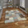 Lozano area rug Machine Woven Rectangle Beige/Blue
