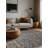 Machine Washable Gray Area Rug-1356108869