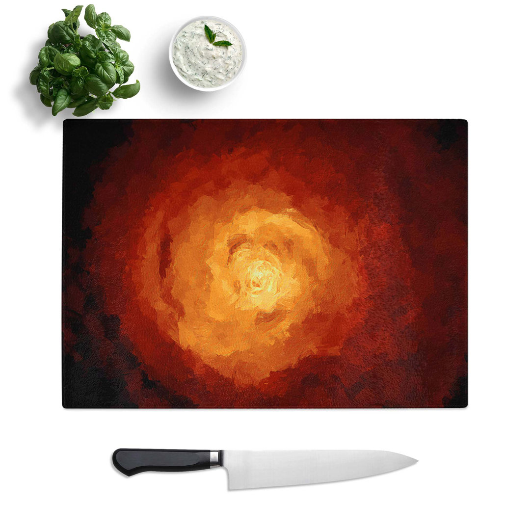 Tempered Glass out of Space Vol.18 Chopping Board