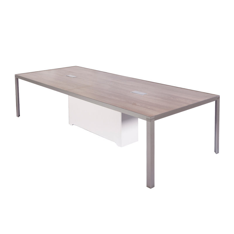Table de conférence Keira-Rose, H 29,53 po x L 35,43 po x l 118,11 po, Orme pâle
