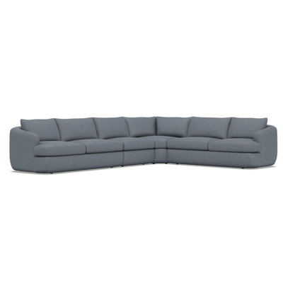 Jules Fabric 4 Pc Sectional