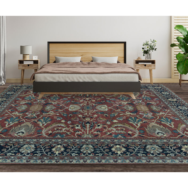 Wool Oriental Area Rug