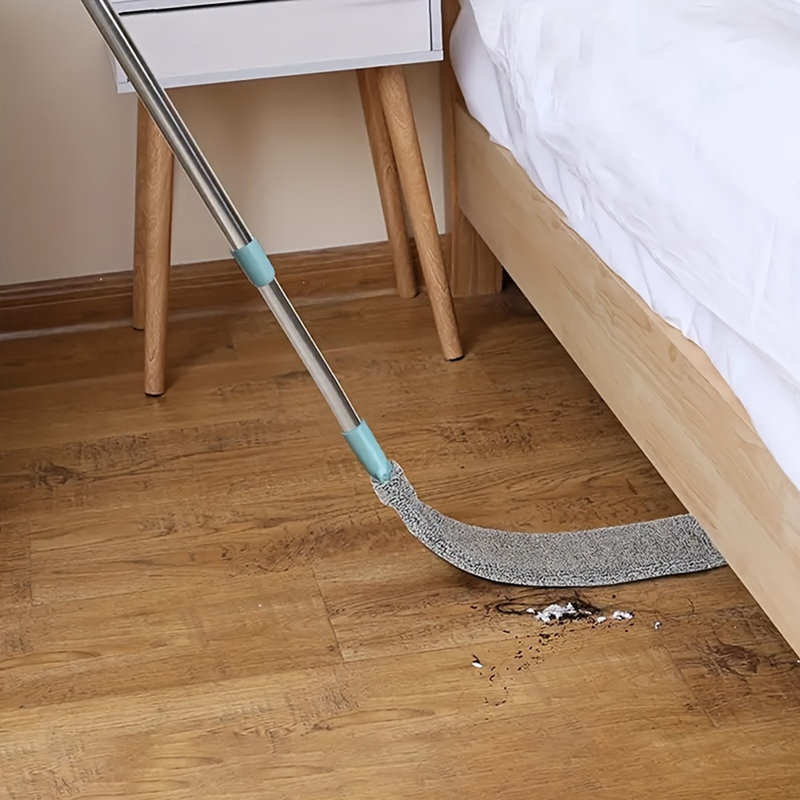 Extendable Microfiber Duster, Soft and Flexible, Crevice Cleaner for Under the Bed, Beneath Furniture and In Corners, 37.4 - 51.2 Inches Long Handle