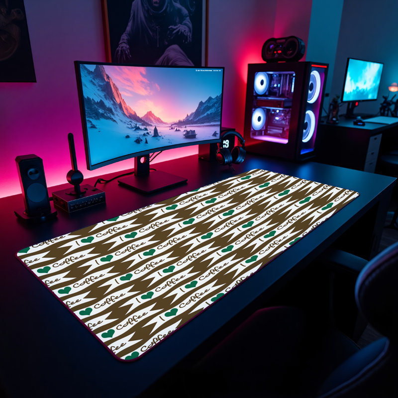 Polyester Desk Pad, 23.6x13.8