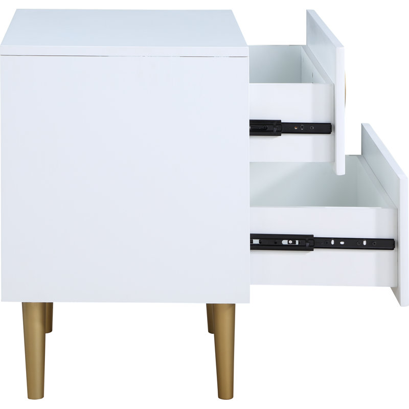 Zayne 22'' W Nightstand, White