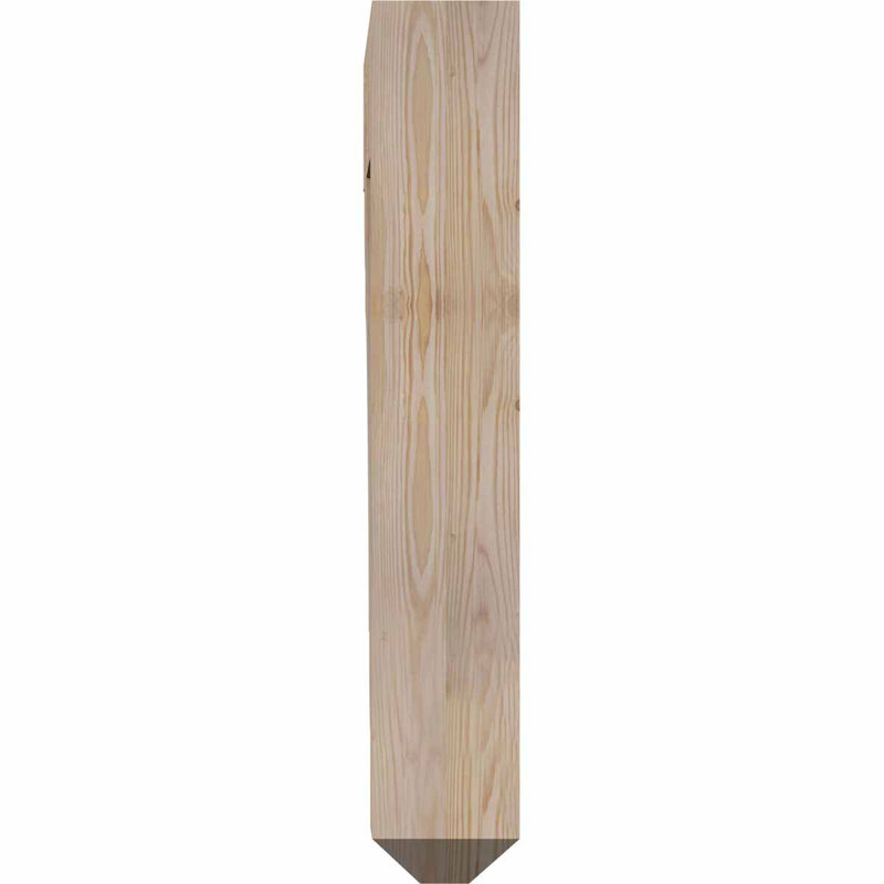 Support pour artisan olympique, H 34 po x l 5,5 po x P 34 po, Douglas (lisse)