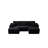 Modern Sectionals Sofa With Plush Fabric, Spacious Design For Home