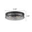 Plafonnier encastré en verre martelé transparent-285721018