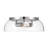 Iftimie 14" Flush Mount with Clear Glass-873201869