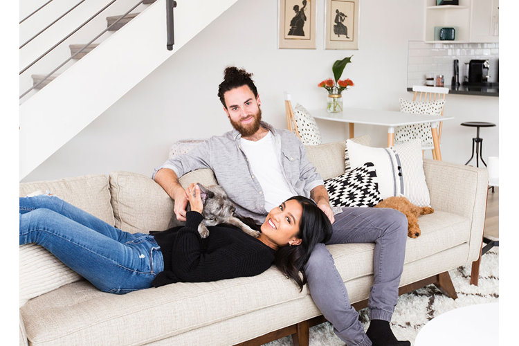 Us The Duo, neutral sofa