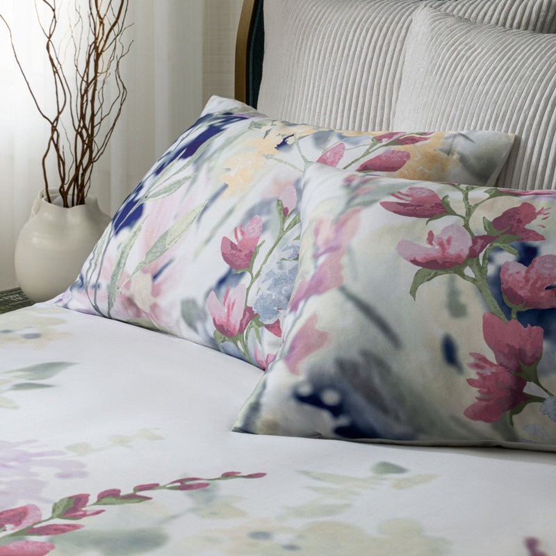 Aura Home Meadow Duvet Set, Twin Bedspread + Pillowcases