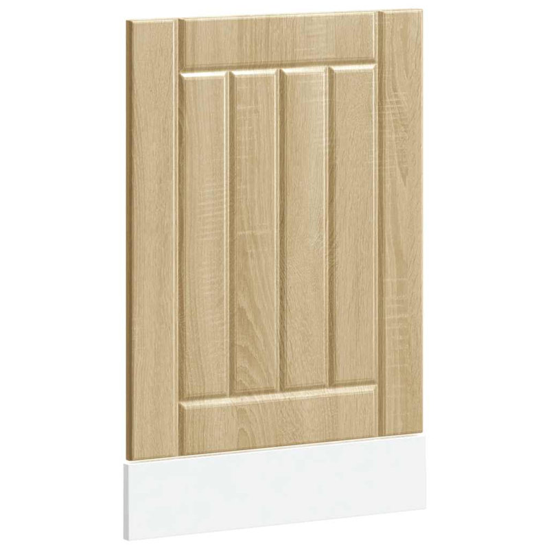 Dishwasher Panel Lucca Oak Engineered Wood, Sonoma Oak, 67cm H x 45cm W x 1.5cm D