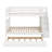 Full Over Full Bunk Bed With Trundle-1409825419