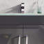 Whitfield 515 mm Freestanding Single Vanity with Integrated Glass Basin