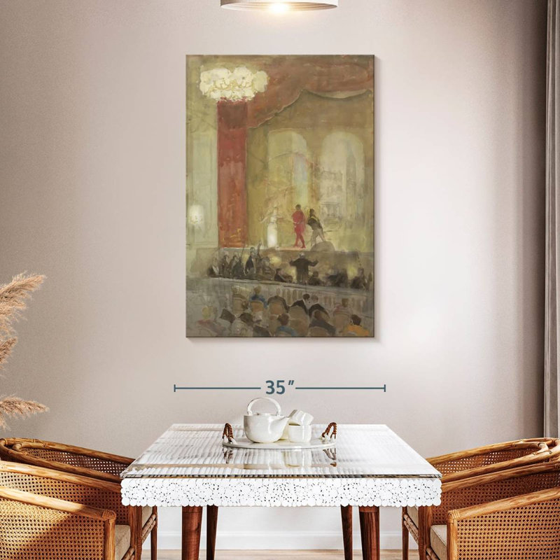 Lilie Theater, 48" H x 32" W