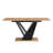 Modern Geometric Rectangular Dining Table-1283352910