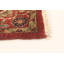 Tapis de couloir rouge foncé en laine noué à la main de conception unique 2 pi 7 po x 12 pi 9 po Johany