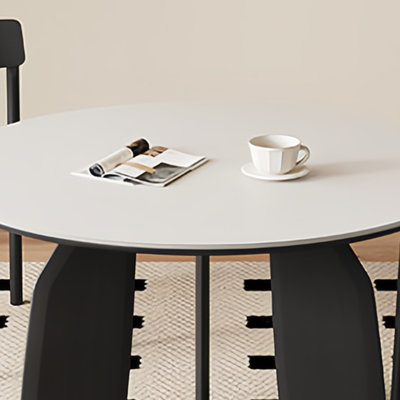 Table de salle à manger ronde minimaliste