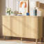 Buffet 59,74 "moderne en noyer avec rangement-1560566733
