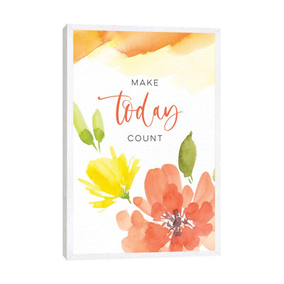 Make Today Count by Stephanie Ryan - Painting on Canvas