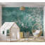 Murale botanique pelez et collez - Jardin bleu-752544101