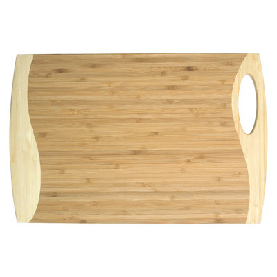 Wave Bamboo Wood Cutting Board