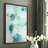 Blue Shift I Framed Print - Solid Wood-95551970-95551974