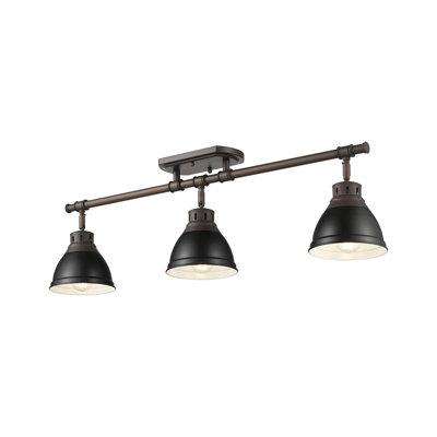 Bryannah 3-Light Semi-Flush - Track Light