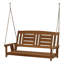 Arianna 2 Person Rubberwood Porch Swing