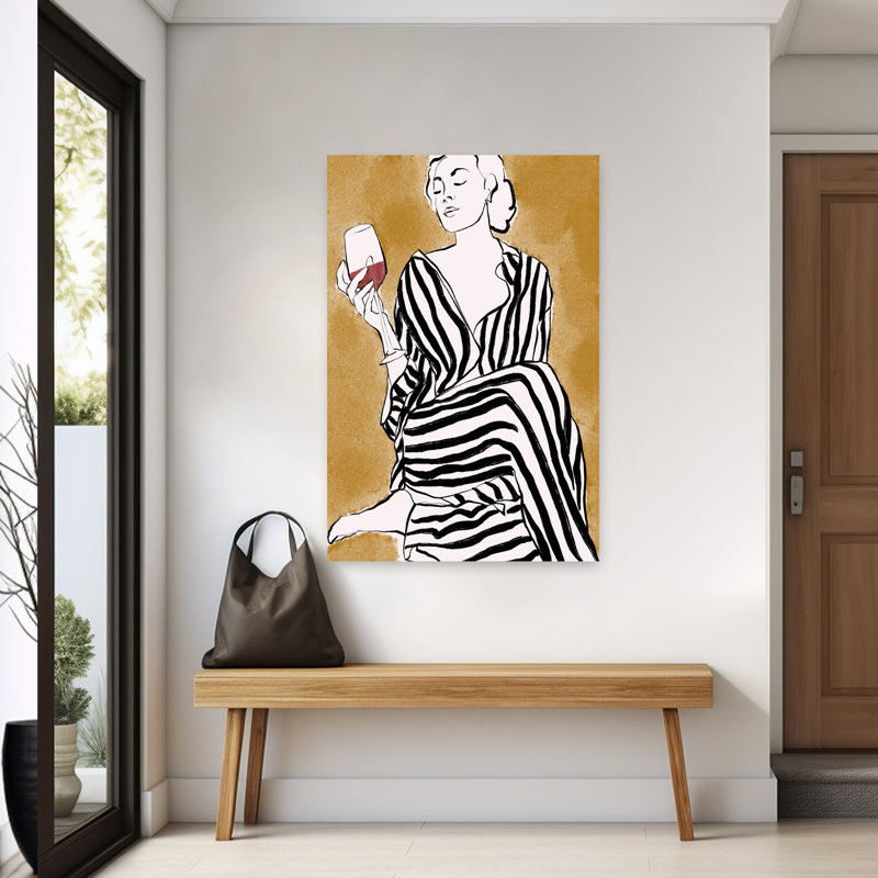 Art contemporain Art contemporain, H 60 po x l 40 po