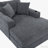 43.5" Oversized Chaise Lounger with Charge Station-102038759