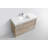 Darcey-Mai 47.25 " W Freestanding Standard Free Standing Single Double Single Vanity Bathroom Vanity With Plastic Top