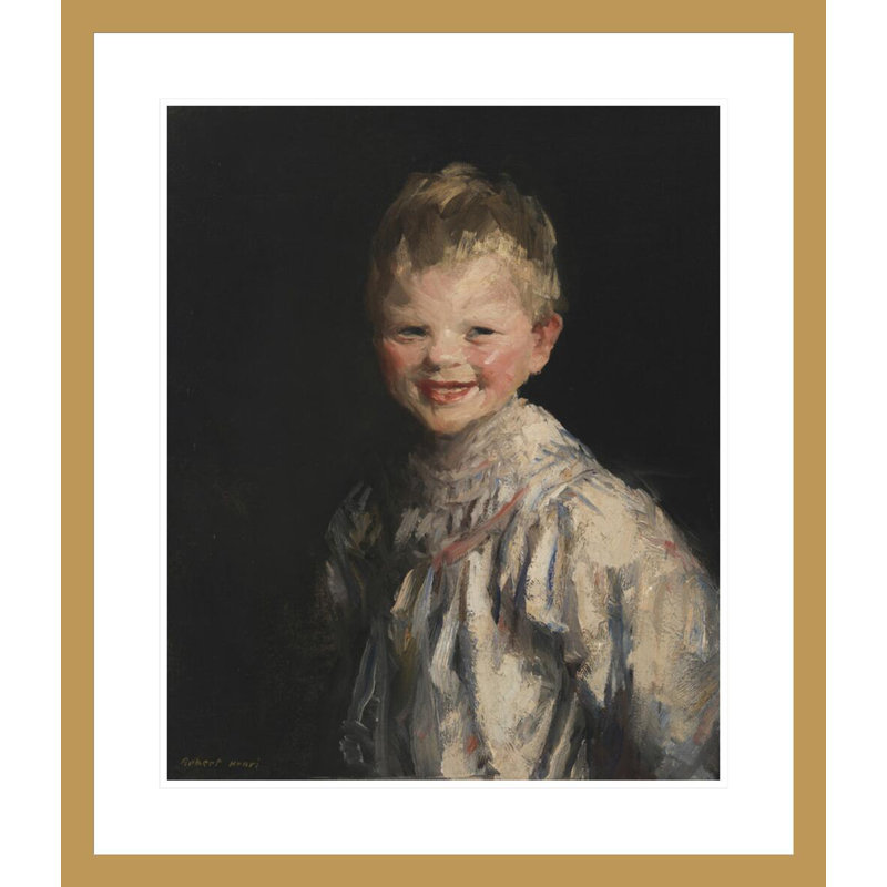 Mme. Chase and Child (I'm Going to See Grandma) par William Merritt Chase, impression numérique sur toile, 27.25" H x 23.5" W
