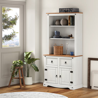 87cm Sideboard with Bar Hutch