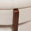 Canapé capitonné à accoudoirs roulés Jared, polyester beige ciel neutre