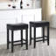 Rakestraw 25.75" Counter Stool with Wood Frame-87326848-99314792