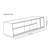Simple Solid Wood Storage TV Cabinet